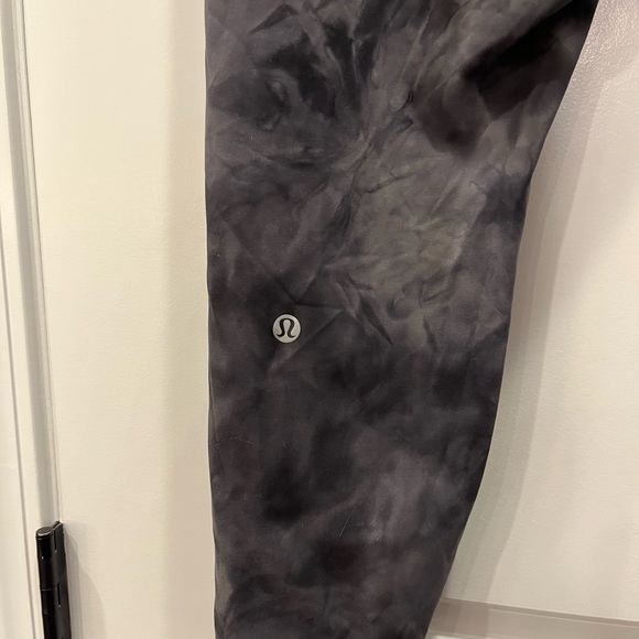 Lululemon Wunder Train High- Rise Tight 25” Diamond Dye Pitch Grey Graphite Grey - Picture 9 of 9